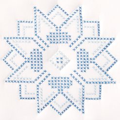 Jack Dempsey 9 XX Star Stamped Quilt Blocks 12pk