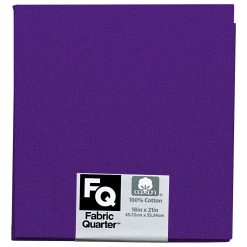 Assorted Purple 1 Piece Cotton Fabric Quarter