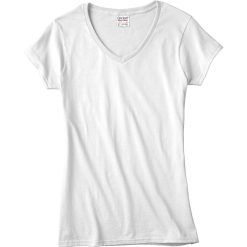 Gildan Ladies V Neck T-Shirt