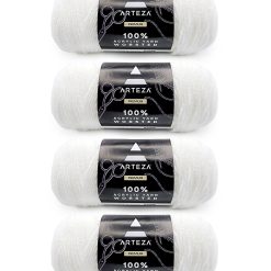 Arteza Premium 359yds Worsted Acrylic Yarn 4 Bundle