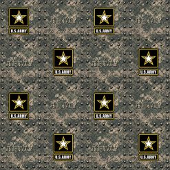 Military Army Grate Premium Cotton Fabric