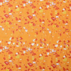 Orange Tonal Fruit Salad Terrazzo Quilt Cotton Fabric by Keepsake Calico