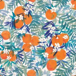 RoomMates Orange Blossom Peel   Stick Wallpaper