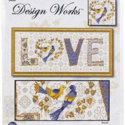 Design Works 20 x 8 Love Counted Cross Stitch Kit