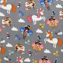 Floral Crown Fairies Super Snuggle Flannel Fabric