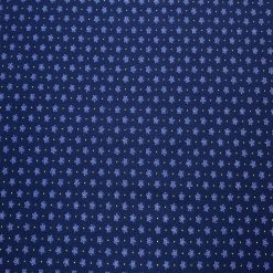 Mini Daisies on Navy Quilt Cotton Fabric by Quilter s Showcase