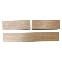 24   12 Light Wood Basic Wall Shelf Set 3pc by Place   Time