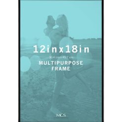MCS Industries Single Image Multipurpose Frame 12  x 18  Black