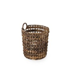 14 Brown Babac Woven Basket by Place   Time
