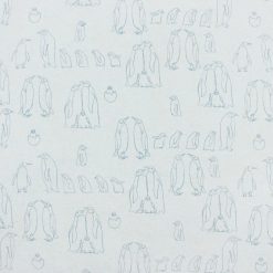 Penguins Super Snuggle Flannel Fabric