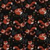 Sweet Foxes Super Snuggle Flannel Fabric