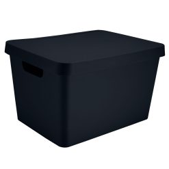 Simplify 11 x 8.5 Vinto Storage Box With Lid   Handles