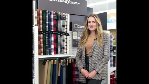 Eddie Bauer Rhubarb Premium Fleece Fabric