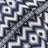 Blue Aztec Super Snuggle Flannel Fabric