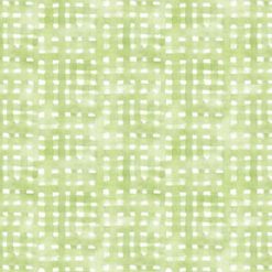Susan Winget Green Spring Meadow Check Cotton Fabric by Keepsake Calico