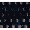 Moon Phases Super Snuggle Flannel Fabric