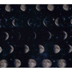 Moon Phases Super Snuggle Flannel Fabric