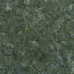 Green Steel Mirage Batik Cotton Fabric