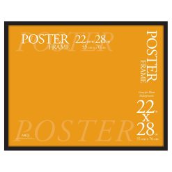 MCS 22 x 28 Plastic Black Gallery Poster Frame