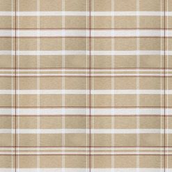 Brown Plaid Super Snuggle Flannel Fabric