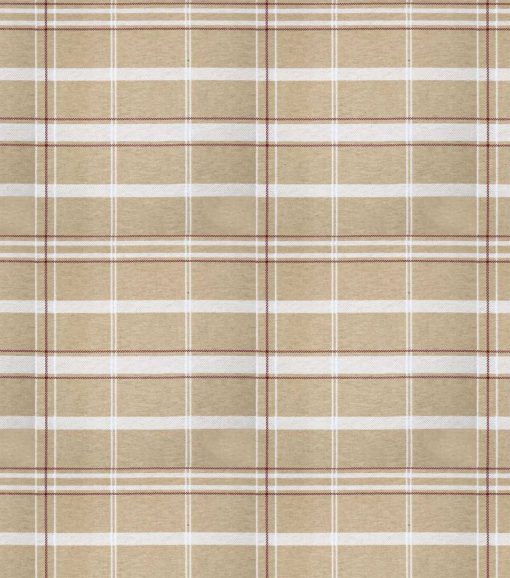 Brown Plaid Super Snuggle Flannel Fabric