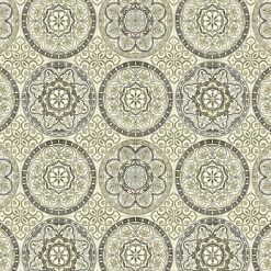 Surface Style 20.5  x 18  Silver Color Wheel Peel   Stick Wallpaper