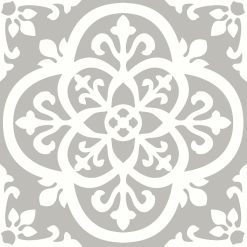Floorpops Peel   Stick Floor Tiles-Gothic Grey