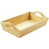 Paintable Wooden Tray with Handles