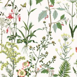 Surface Style 20.5  x 18  Grass Meadow Peel   Stick Wallpaper