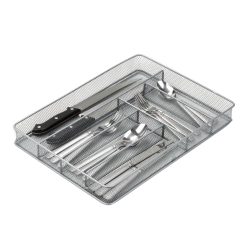 Honey Can Do 16  x 11  6 Compartment Mesh Drawer Organizer