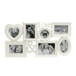 Northlight 26.5 White 5 Photo   Love Collage Frame