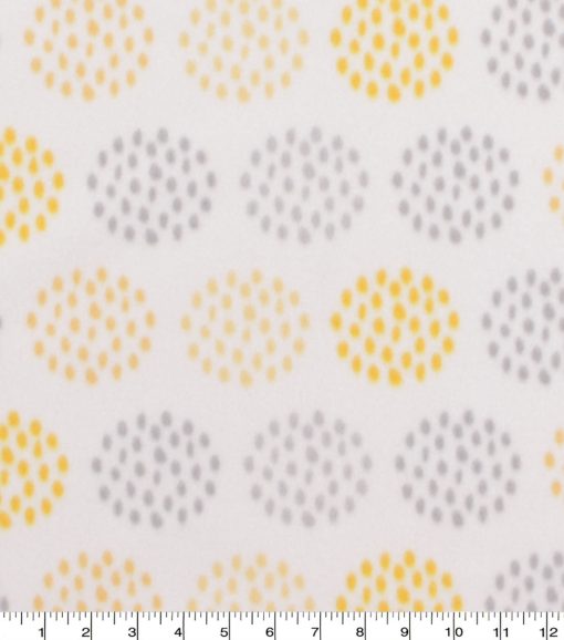 Baby Dots Blizzard Fleece Fabric - Image 2
