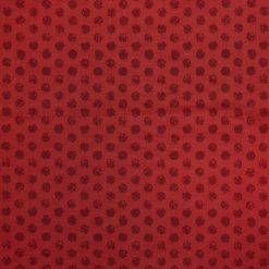 Dots on Dark Red Cotton Fabric by Keepsake Calico