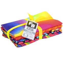 18 x 21 Bright 1 Cotton Fabric Quarters 5ct by Keepsake Calico