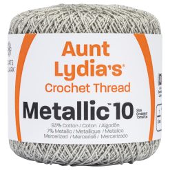 Aunt Lydia s Size 10 Metallic Crochet Thread
