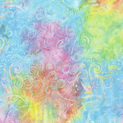 Hi Fashion Bright Geo Patterns Batik Cotton Fabric