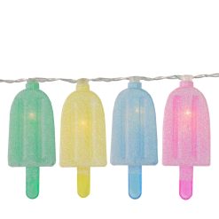 Northlight 10 Count LED Pastel Ice Pop String Lights