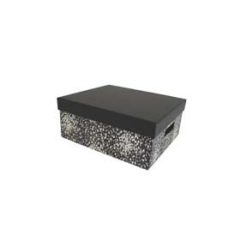 11 Geometric Rectangle Box With Cut Out Handles by Place   Time