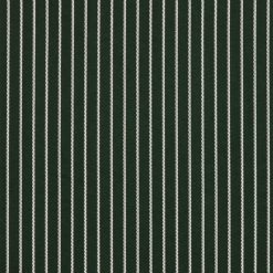 Green   White Stripes Super Snuggle Christmas Flannel Fabric