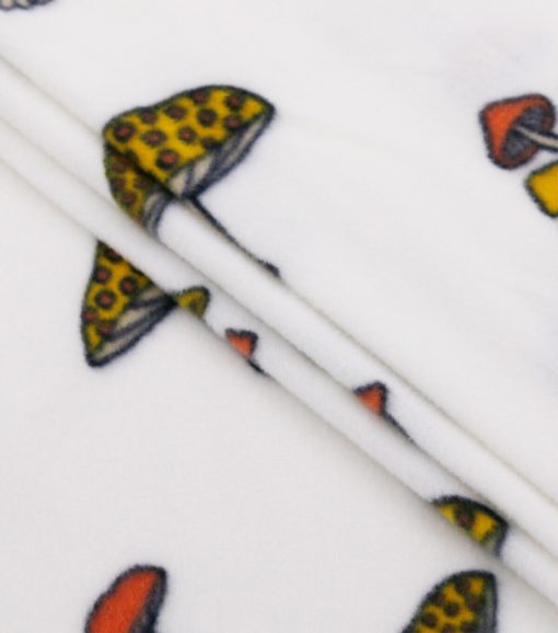 POP! Mushrooms Lightweight Fleece Fabric - Image 2