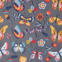 Bright Butterflies Blizzard Fleece Fabric