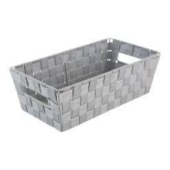 Simplify 15 Woven Strap Shelf Tote
