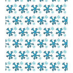 St. Jude Snowflake By Sydney Cotton Fabric