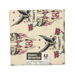 Lady Liberty Cotton Fabric Quarter