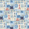 Sail Away Super Snuggle Flannel Fabric