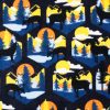 Sunset Animals Anti Pill Fleece Fabric