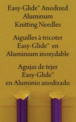 Single Point Aluminum Knitting Needles 10 Size 6/4mm