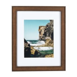 16 x 20 Matted to 11 x 14 Dark Wood Portrait Frame by Hudson 43