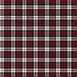 Red White Plaid 108 Wide Flannel Fabric