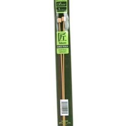 Clover 9 Size 1 Bamboo Single Point Knitting Needle Set